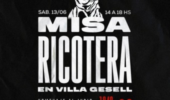 VILLA GESELL RINDE HOMENAJE AL INDIO SOLARI CON UNA MISA RICOTERA